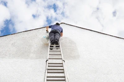 Peinture extérieure à Lonrai — façades et ravalement